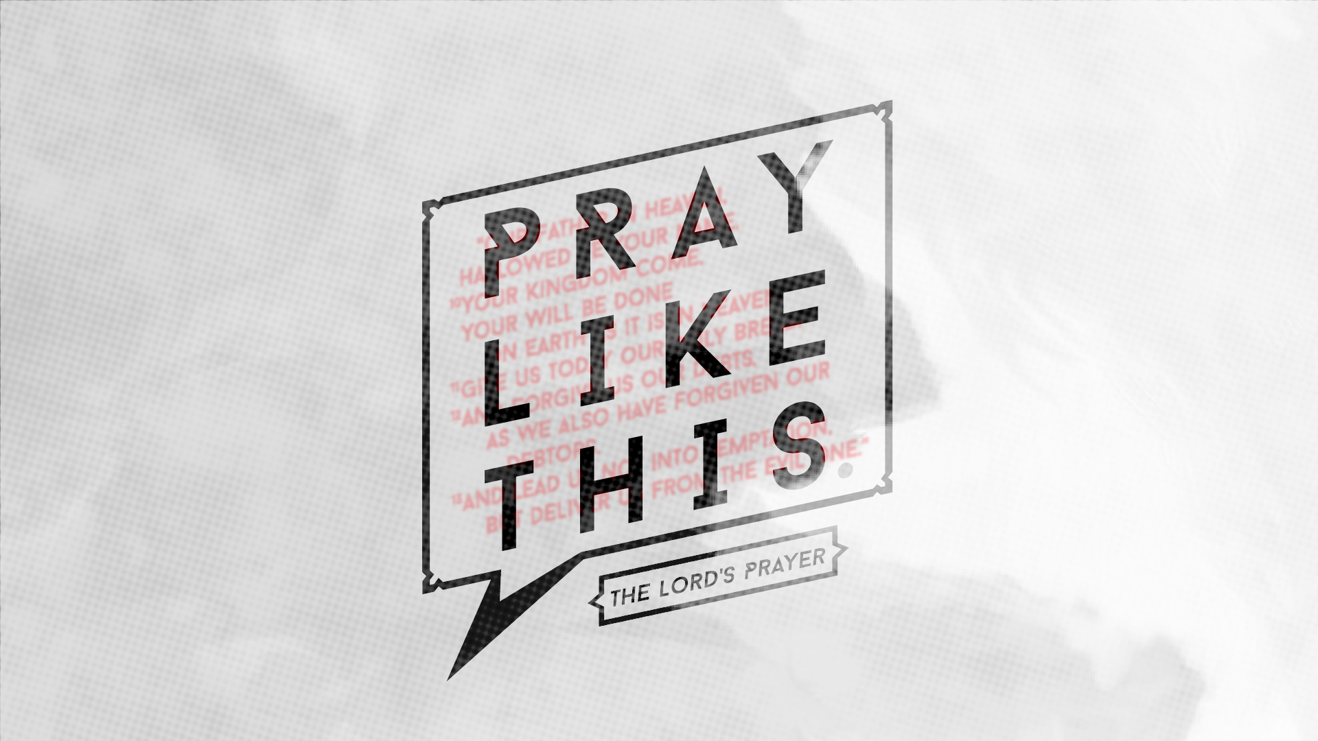 Pray Like This